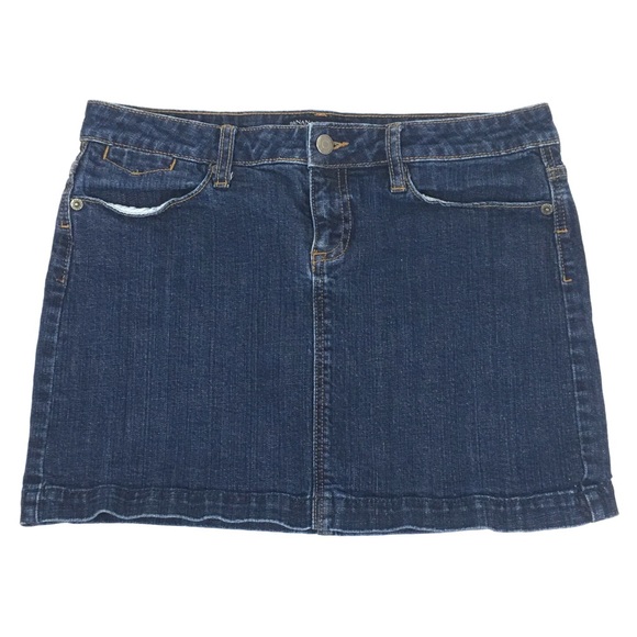 Banana Republic Dresses & Skirts - Banana Republic Denim Jean Skirt 6 Petite Mini